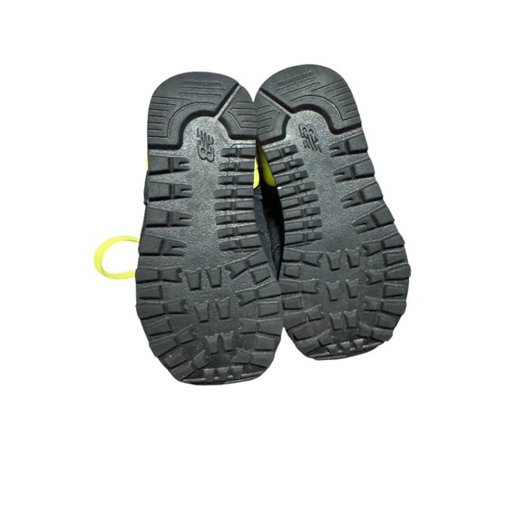 New Balance Infant Toddler 574 AJF Neon Yellow Black Sneakers Size 5 - Picture 7 of 8